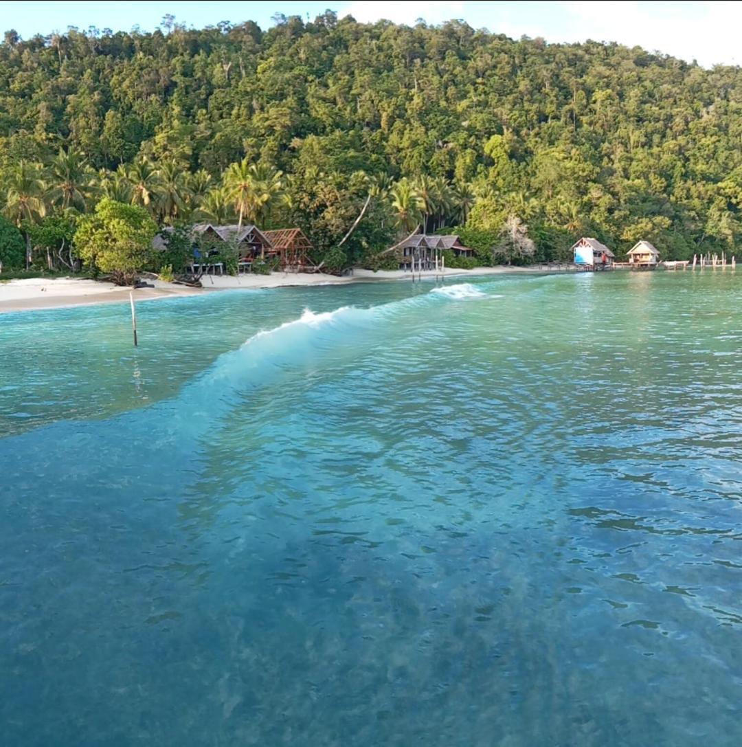 Bruno Raja Ampat Homestay Pulau Mansuar Exterior foto
